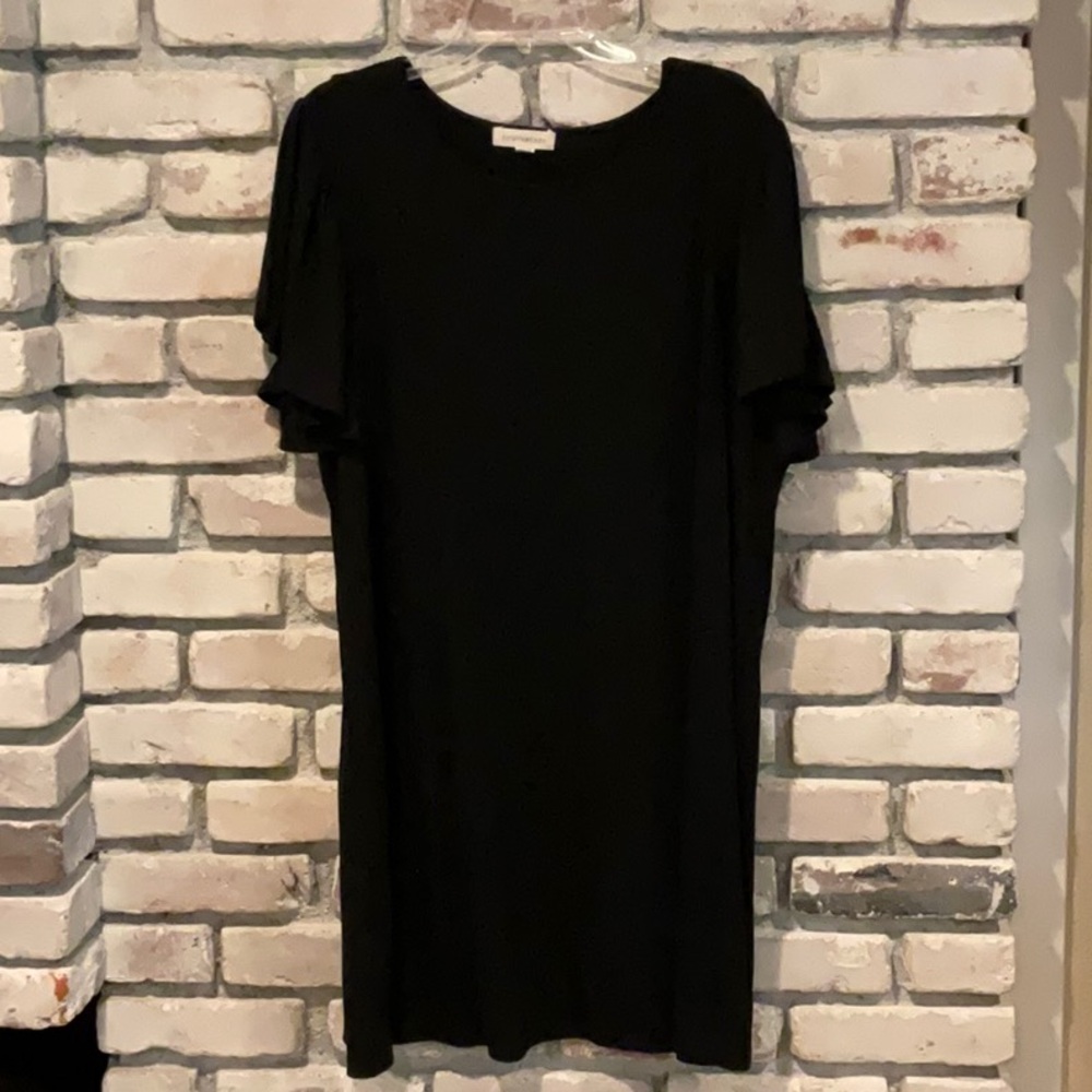 Pre-Owned Ecothreads Ladies Flutter Sleeve Dress, Size XXL.